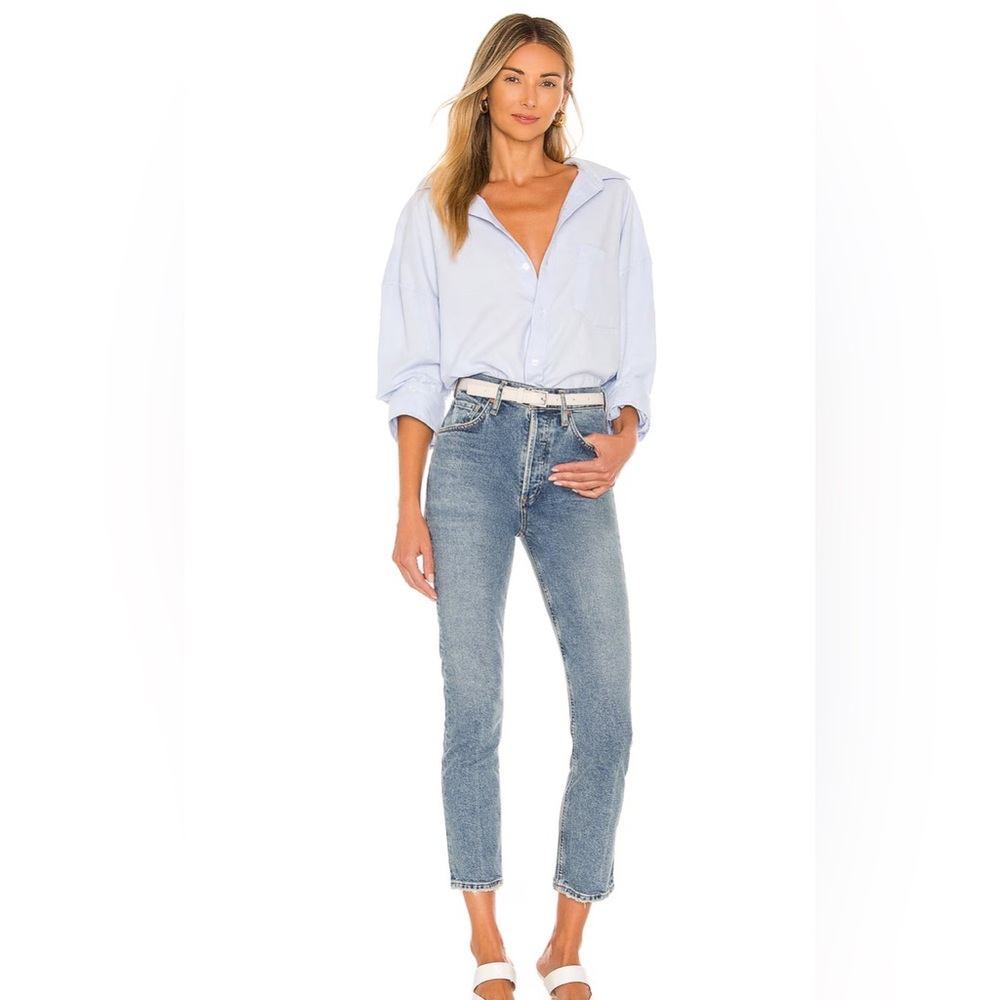 Citizens of Humanity Jolene high rise vintage slim button fly jeans. Size 27